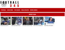 Tablet Screenshot of football345.com